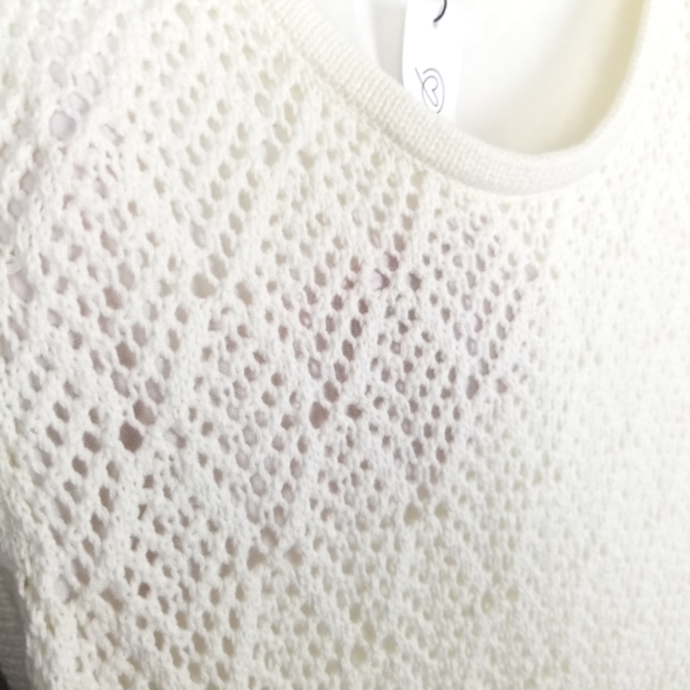 The Drop NWT Womens Ritu Crochet Maxi Dress Size XL White Romantic Cottagecore - Picture 7 of 13